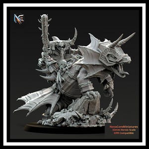Xakanu Daemon Slayer Unveiled Hero - One Page Rules| Sci-Fi Resin Miniatures | Elite Infantry Squad | Tabletop Wargaming 32mm-Heroic Scale