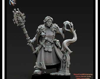 Necromancer - Vampiric Undead - One Page Rules| Sci-Fi Resin Miniatures | Fantasy Resin Miniatures| Tabletop Wargaming 32mm-Heroic Scale