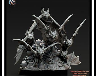 Bar Swarms - Vampiric Undead - One Page Rules| Sci-Fi Resin Miniatures | Fantasy Resin Miniatures| Tabletop Wargaming 32mm-Heroic Scale