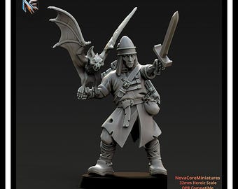 Soldiers - Vampiric Undead - One Page Rules| Sci-Fi Resin Miniatures | Fantasy Resin Miniatures| Tabletop Wargaming 32mm-Heroic Scale