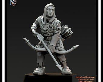 Archers- Vampiric Undead-One Page Rules| Sci-Fi Resin Miniatures | Fantasy Resin Miniatures| Tabletop Wargaming 32mm-Heroic Scale