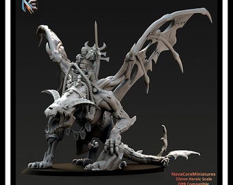 Zombie Dragon - Vampiric Undead - One Page Rules| Sci-Fi Resin Miniatures | Fantasy Resin Miniatures| Tabletop Wargaming 32mm-Heroic Scale
