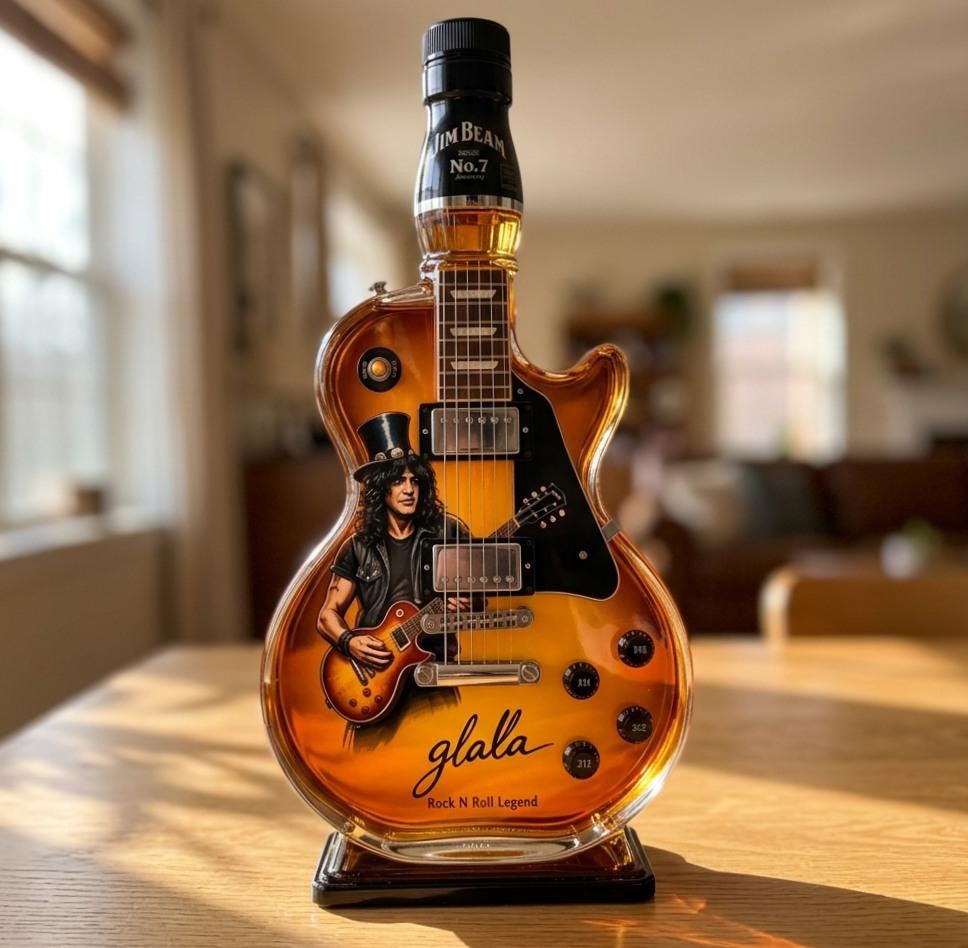 Guitar liquor bottle - Etsy 日本