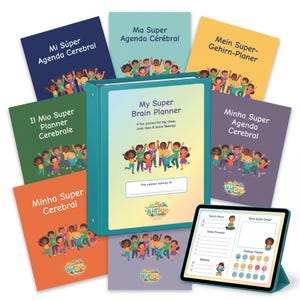 Multilingual ADHD Planner Bundle for Schools and Therapists | SEND Toolkit