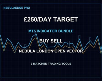 Paquete de indicadores Nebula London Open Vector Mt5, herramienta de trading Forex para comprar, vender, mantener y salir.