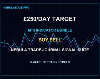 Nebula Trade Journal Signal Suite Mt5 Indicator Bundle, herramienta de trading Forex para comprar, vender, mantener y salir.