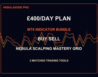 Paquete de indicadores Nebula Scalping Mastery Grid para MT5, herramienta de trading Forex para comprar, vender, mantener y salir.