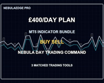Paquete de indicadores Nebula Day Trading Command para MT5, herramienta de trading Forex para comprar, vender, mantener y salir.