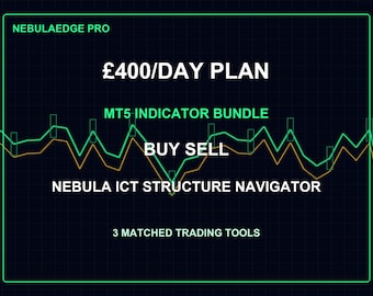 Nebula ICT Structure Navigator Mt5 Indicator Bundle, Buy Sell Hold Exit Forex Trading Tool