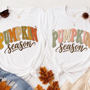 Retro Pumpkin Season  PNG | Fall Sublimation Design | Digital Download