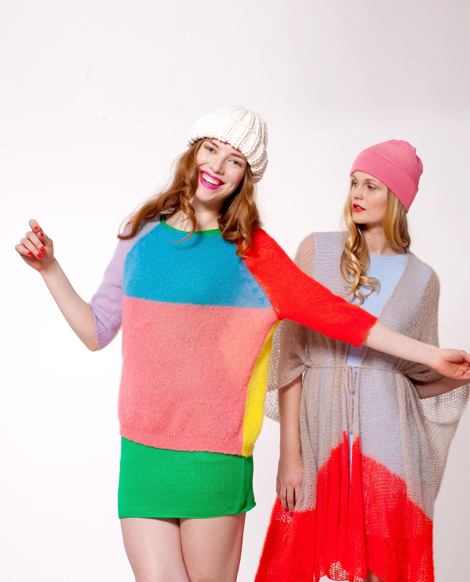 bunte damenpullover