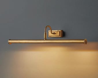 Messing Bild Licht Wandleuchte Antik Gold LED-Galerie Lampe Moderne Kunst Leuchte