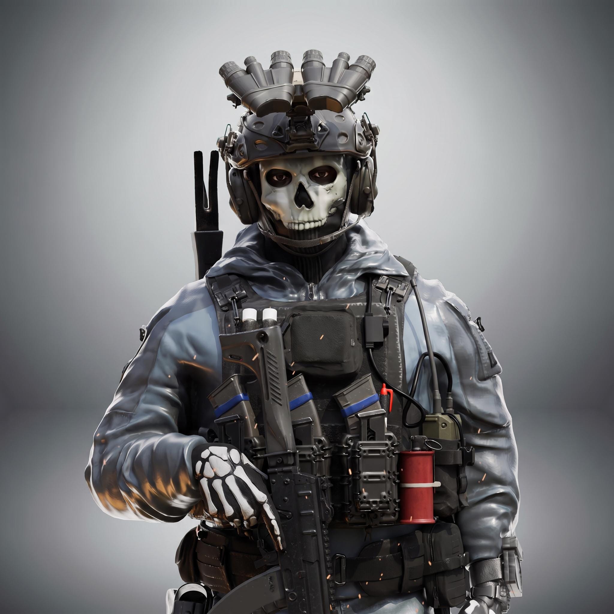 Ghost figure cod - Etsy 日本