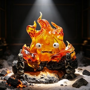 Calcifer figurine - Etsy 日本