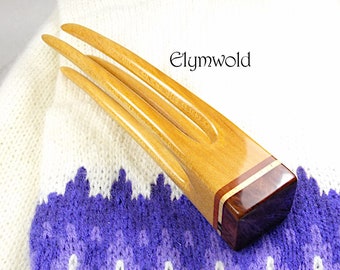 Tusk Hair Fork - Handmade by Elymwold