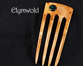 Mini hair fork - Handmade by Elymwold