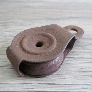 Vintage  Pulley craft , home decor