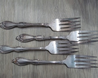 WM.A Rogers Oneida LTD 1949 Old South II Pattern  Salad Fork