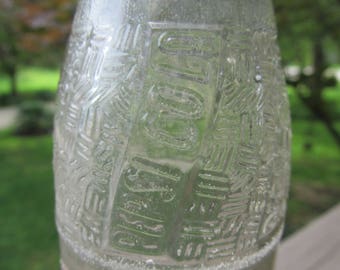 Vintage 1940's Pepsi Cola Pop Bottle,Wave” Bottle.