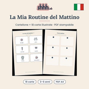 Printable Kids' Routines | Morning and Evening Routine Cards | Visual Chart PDF for Ages 3-6 | Digital Download
