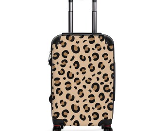 Leopardenmuster Koffer | Gepäck Hülle, Animal Print Reise-Etui