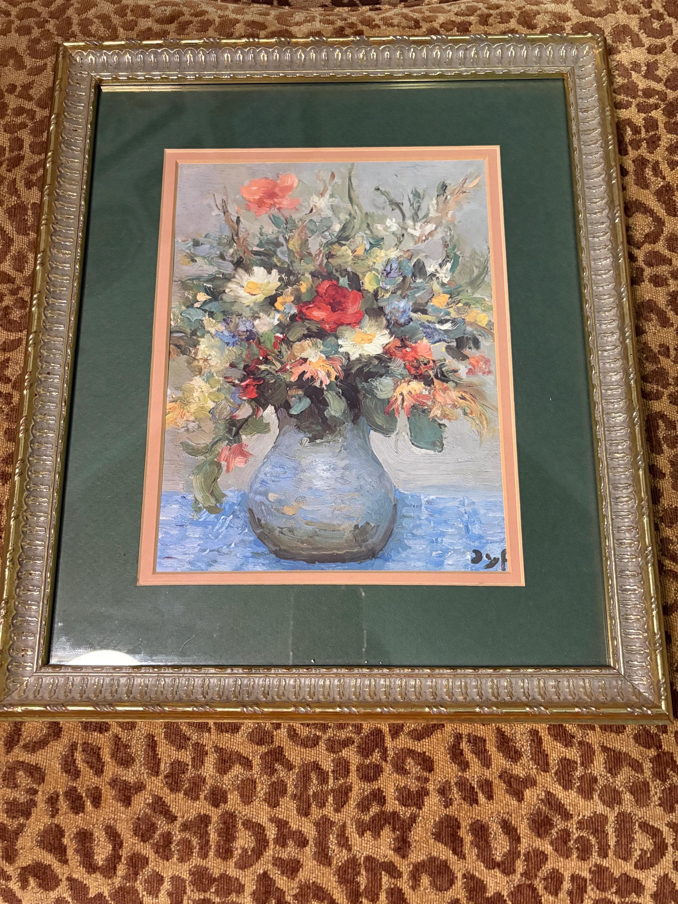 ヴィンテージ ダイフ Marcel Dyf 花瓶の花 複製画 油絵 絵画 華 Marcel dyf - Etsy 日本