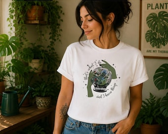 Unisex Jersey Tee | Funny Plant Lover Graphic Shirt (Gardening Gift)