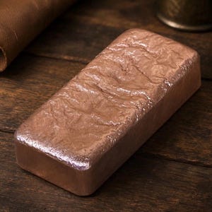 1 lb Hand Poured Copper Bar | .999 Fine Pure Copper Bullion Made In USA