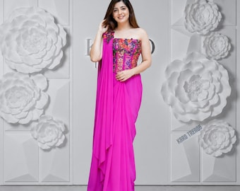Royal Glam Ready-to-Wear Saree