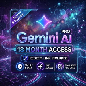 Gemini AI Pro – 18ヶ月間フルアクセス | 引き換えリンク