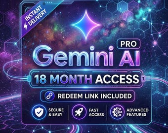 Gemini AI Pro – 18 meses de acceso completo / Enlace de canje