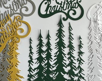 Zita's Creative Chipboard – Weihnachtsornamente Aus Pappe Zum Dekorieren & Basteln (15x15 Cm)