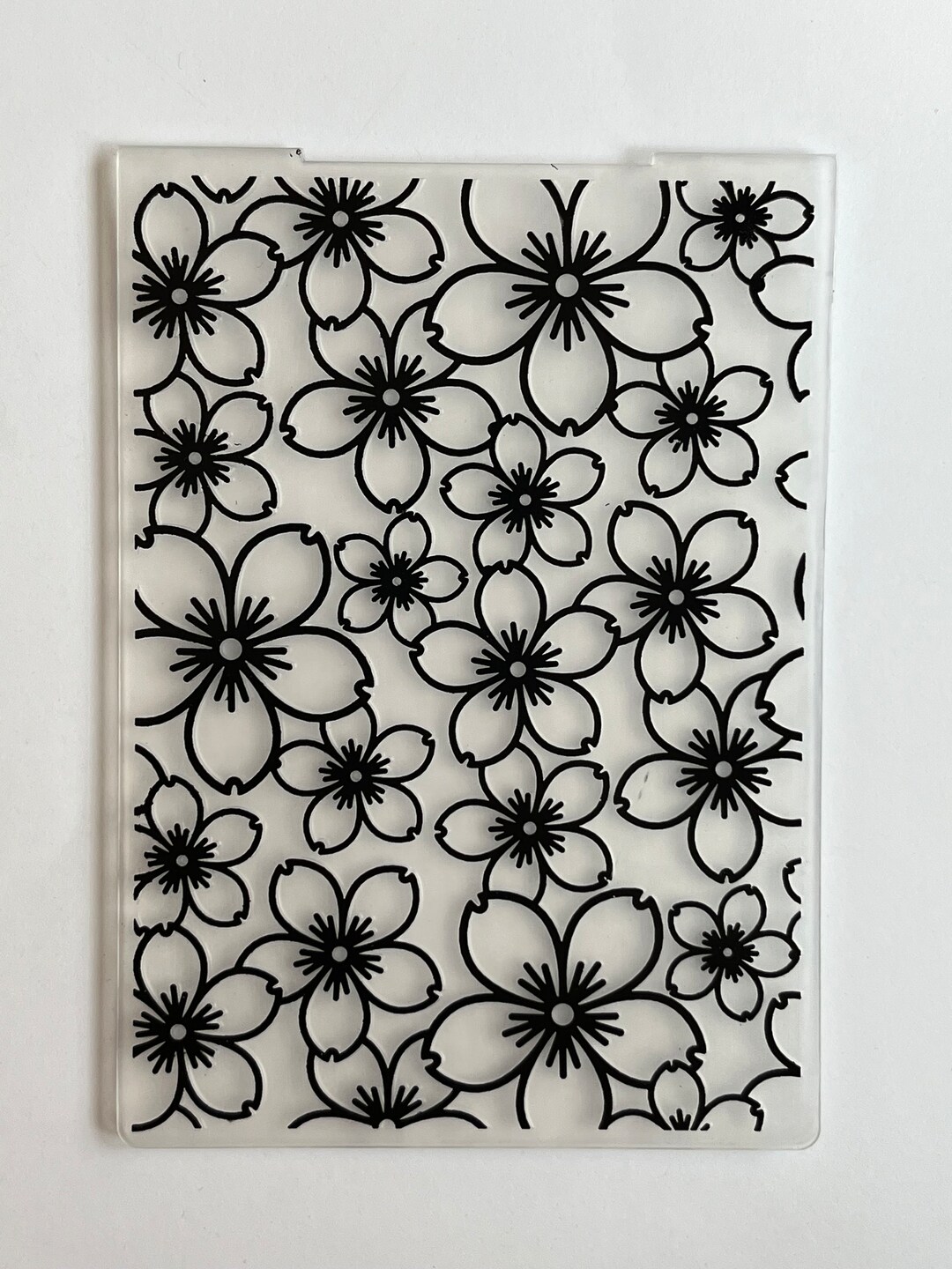 Flower Embossing Folder for Card Making Scrapbooking - Etsy
