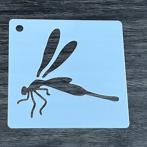 Reusable Plastic Mylar Dragonfly Stencil Pattern / Art Stencil / Craft Stencil / Paint Stencils / Crafting Stencils / Wall Stencils