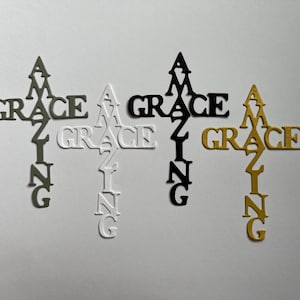Erstaunliche Anmut Kreuz gestanzte Verzierung für Scrapbooking & Kartenherstellung ~ Party Tischdekorationen ~ Junk Journal