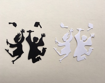 Graduation Die Cuts ~ Cards ~ Embellishments ~ Paper Cut Out ~ Die Cut ~ Scrapbook