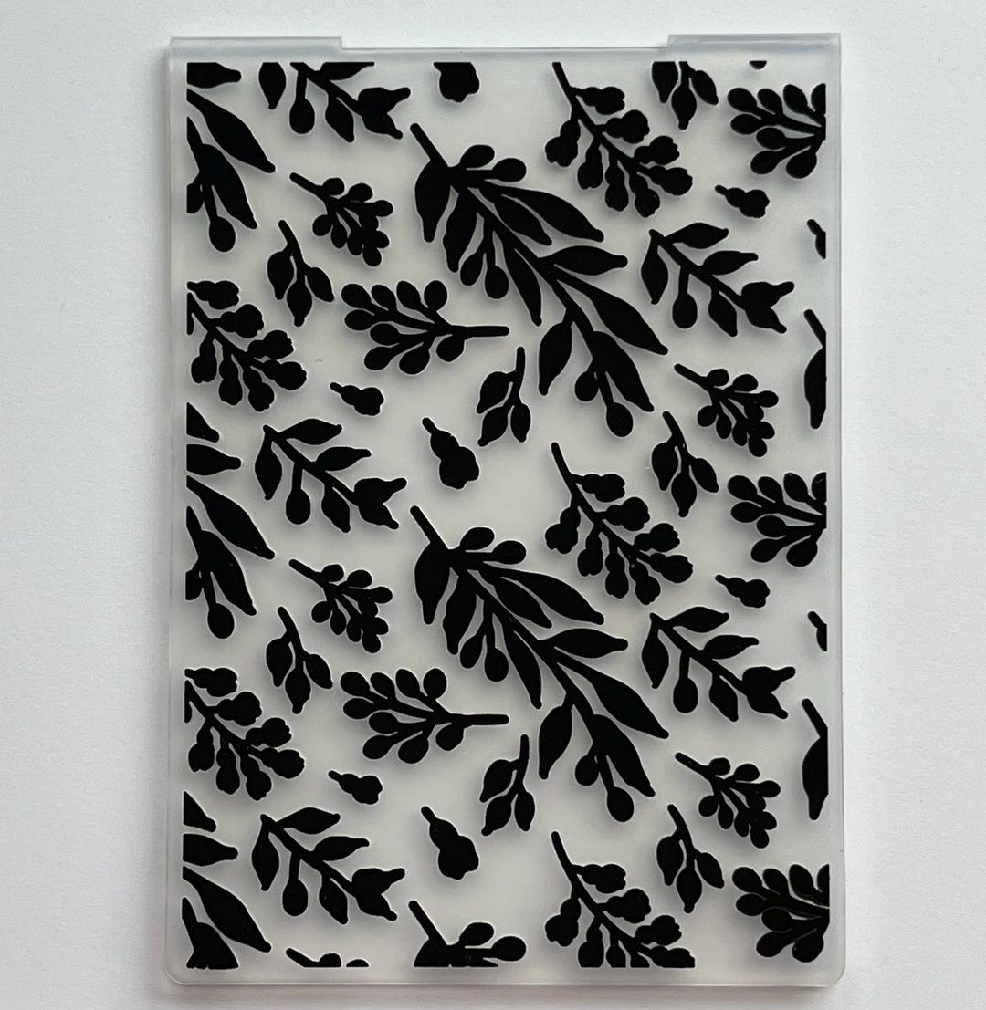Flower Leaves Embossing Folder for Card Making & Scrapbooking - Etsy