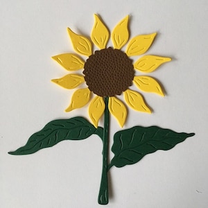 Découpes de tournesols ~ Découpes de tournesols ~ Embellissements d'automne ~ Tournesols ~ Embellissements de cartes ~ Scrapbooking ~ Fabrication de cartes