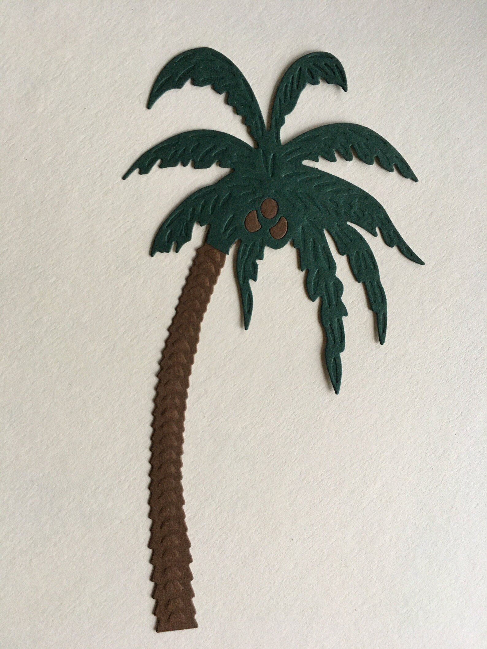 Palm Tree Die Cut Embellishment for Scrapbooking & Card Making Etsy