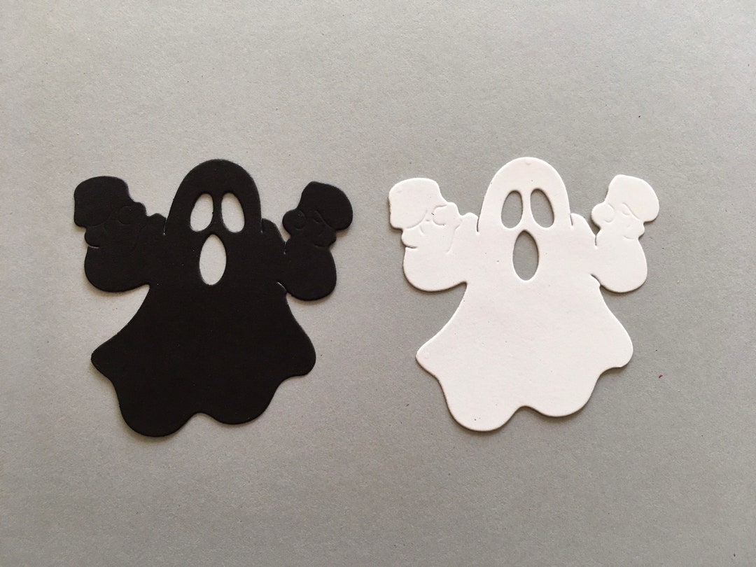 Ghost Die Cut Embellishment for Halloween, Scrapbooking, Card Making