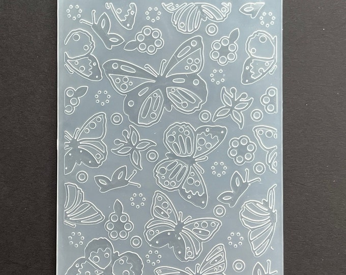Butterfly Embossing Folder for Card Making Scrapbooking - Etsy