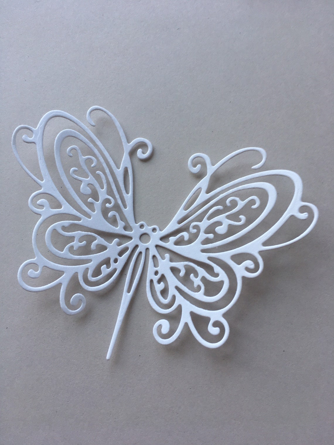 Butterfly Paper Die Cut Butterfly Paper Cut Outs For Etsy