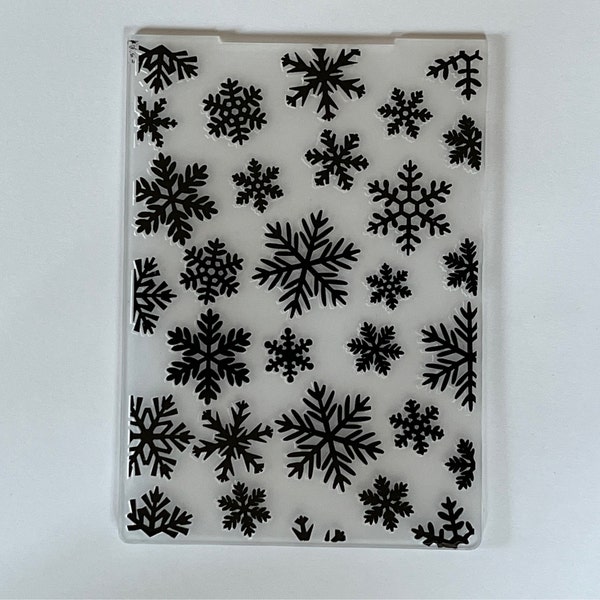 Christmas Snowflake Embossing Folder for Card Making Scrapbooking