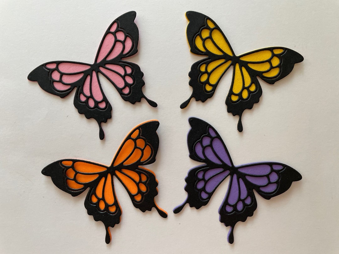 Butterfly Paper Die Cut, Butterfly Paper Cut Outs, for Scrapbooking and