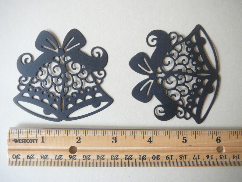 Bells Die Cut Embellishment for Scrapbooking Card Making Etsy