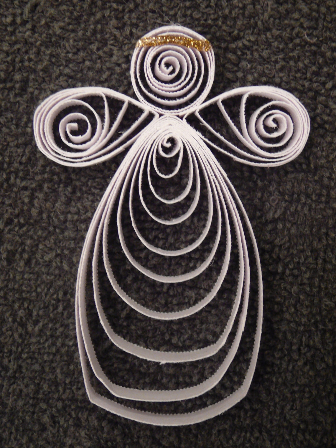 DIY Paper Quilled Angel Pattern Tutorial Digital Download Etsy