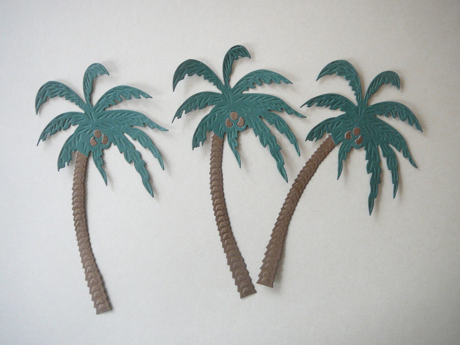 Palm Tree Die Cut Embellishment for Scrapbooking & Card Making Etsy