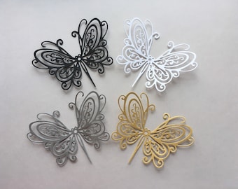 Butterfly Paper Die Cut, Butterfly Paper Cut Outs, For Scrapbooking and Card Making