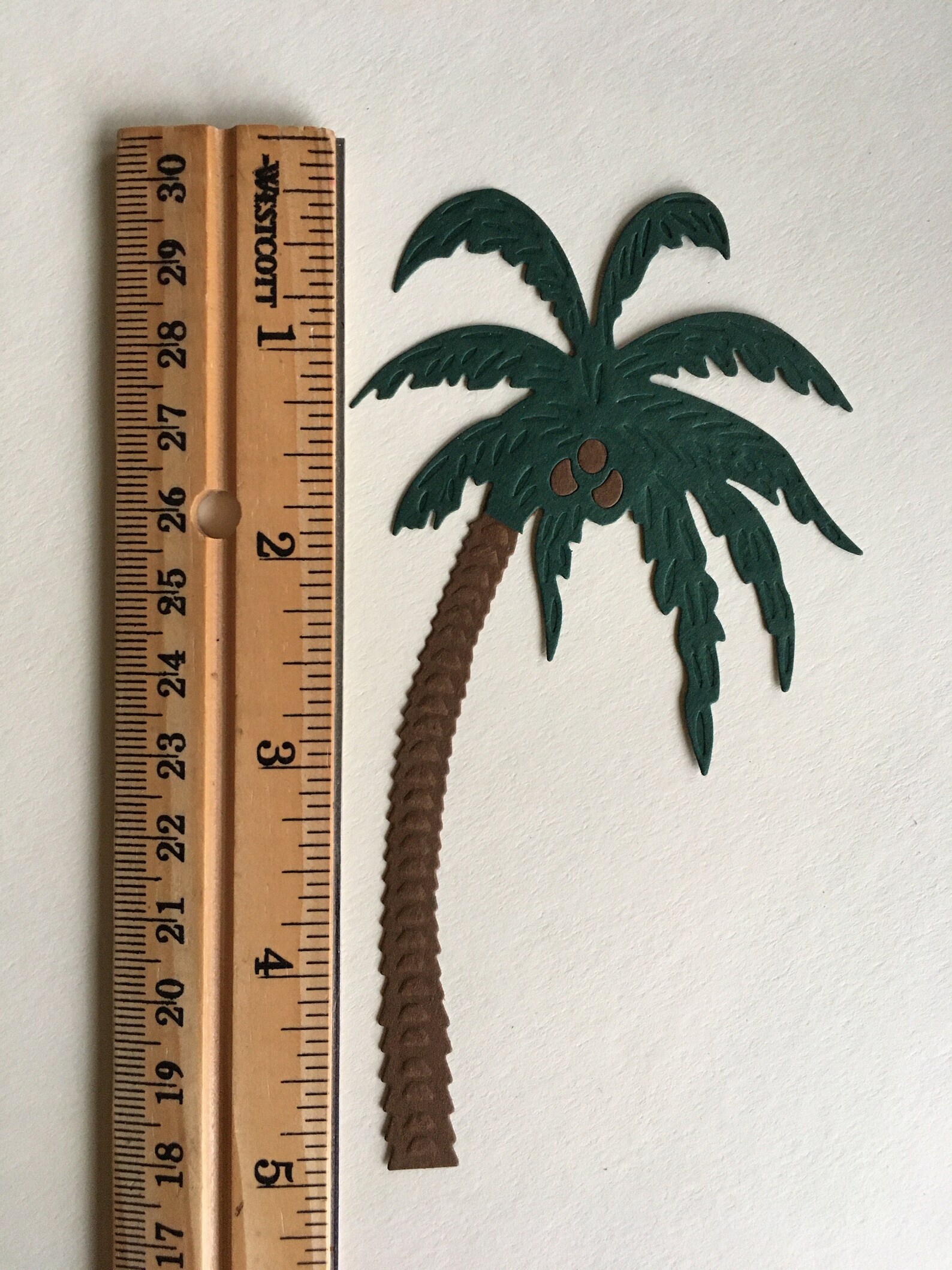 Palm Tree Die Cut Embellishment for Scrapbooking & Card Making Etsy