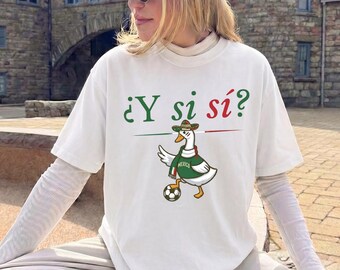 Mexico Soccer Shirt, Mexico Goose Soccer Tee, Mexico Futbol Fan Sweatshirt, Retro Sport Fan Shirt